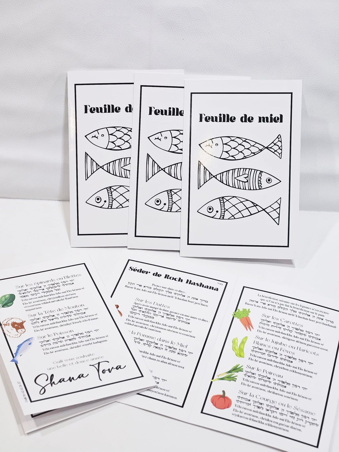 Feuille de miel "POISSON"